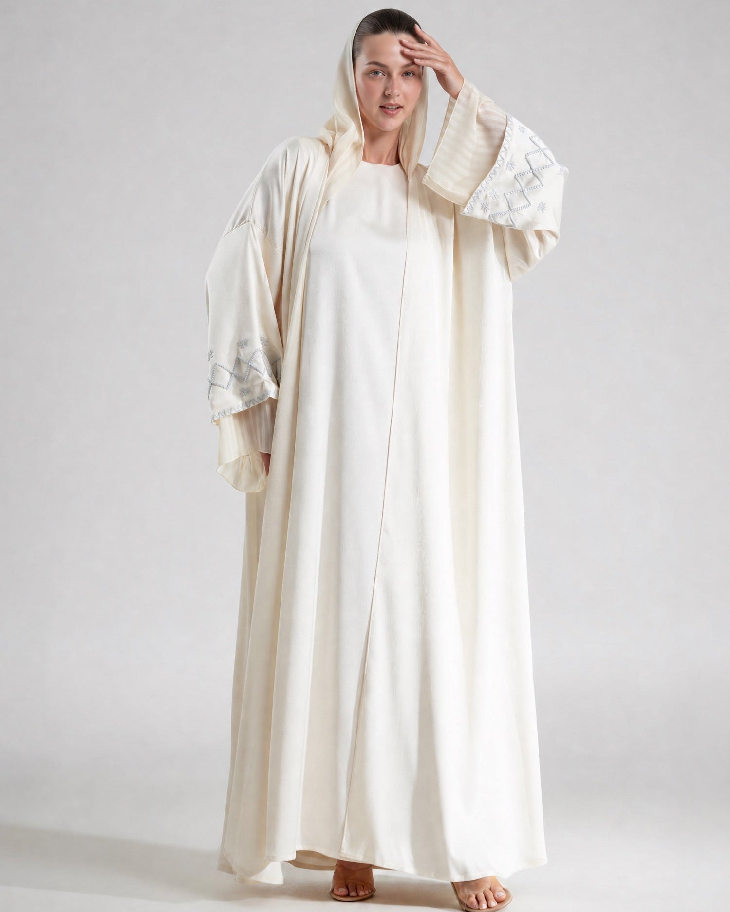SS26STIT752 ABAYA - STITCH LABEL - MIRA Y MANO