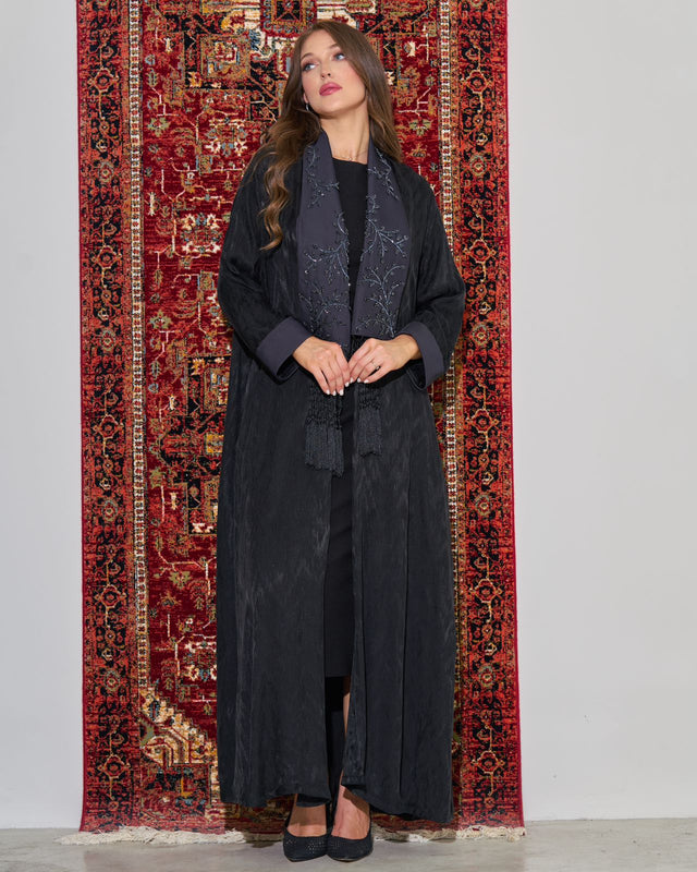 FG 407 - B ABAYA AA24 - STYLE HAUTE COUTURE - MIRA Y MANO