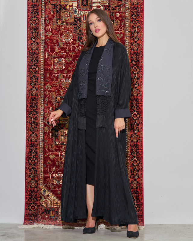 FG 407 - B ABAYA AA24 - STYLE HAUTE COUTURE - MIRA Y MANO