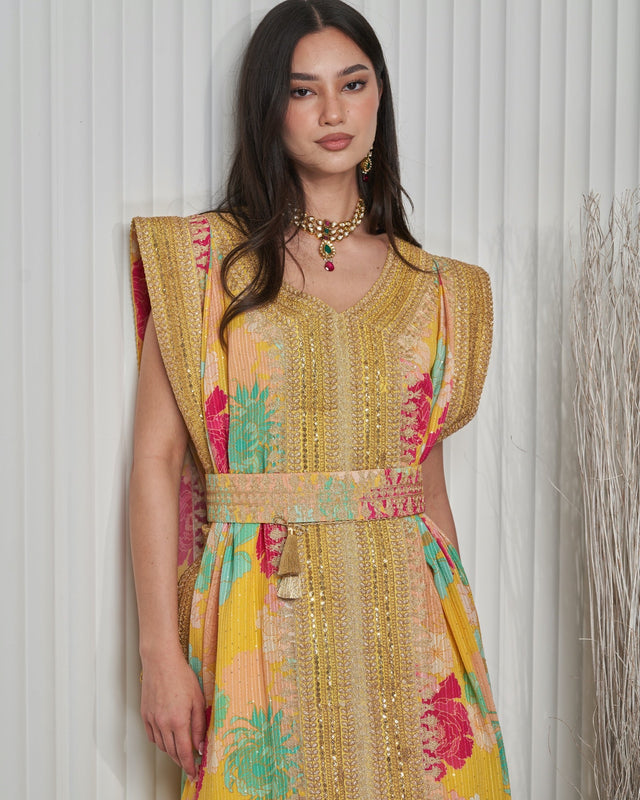 FG 413-A JALABIYA - STYLE HAUTE COUTURE - MIRA Y MANO