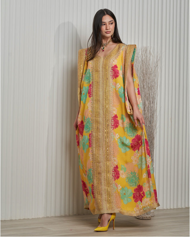 FG 413-A JALABIYA - STYLE HAUTE COUTURE - MIRA Y MANO