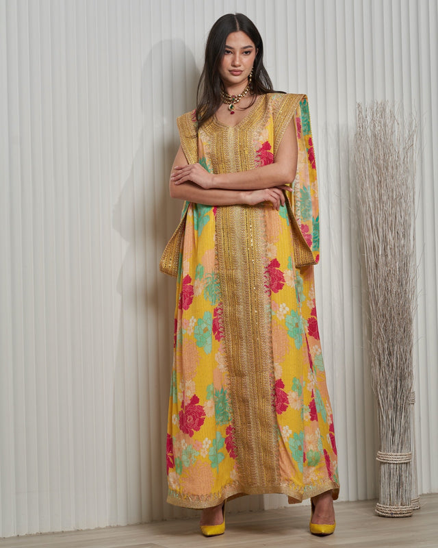 FG 413-A JALABIYA - STYLE HAUTE COUTURE - MIRA Y MANO