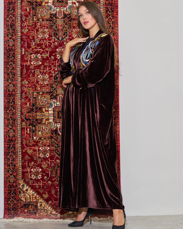 FG 450 - C ABAYA AA24 - STYLE HAUTE COUTURE - MIRA Y MANO