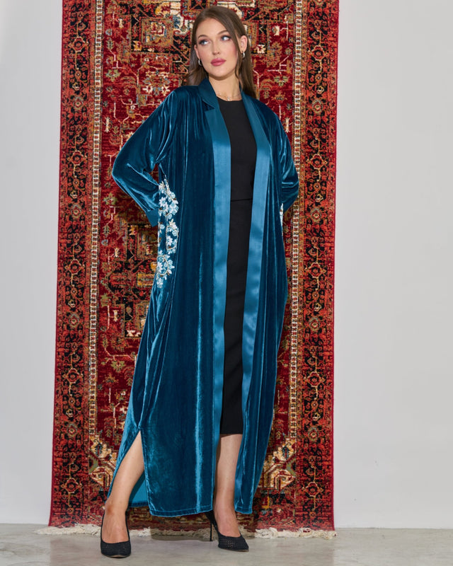 FG 452 - D ABAYA - STYLE HAUTE COUTURE - MIRA Y MANO