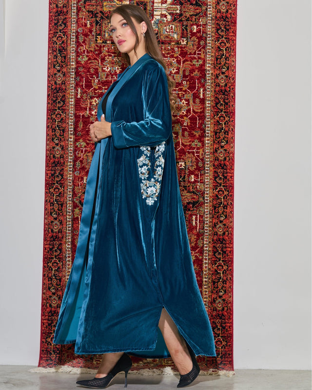 FG 452 - D ABAYA - STYLE HAUTE COUTURE - MIRA Y MANO