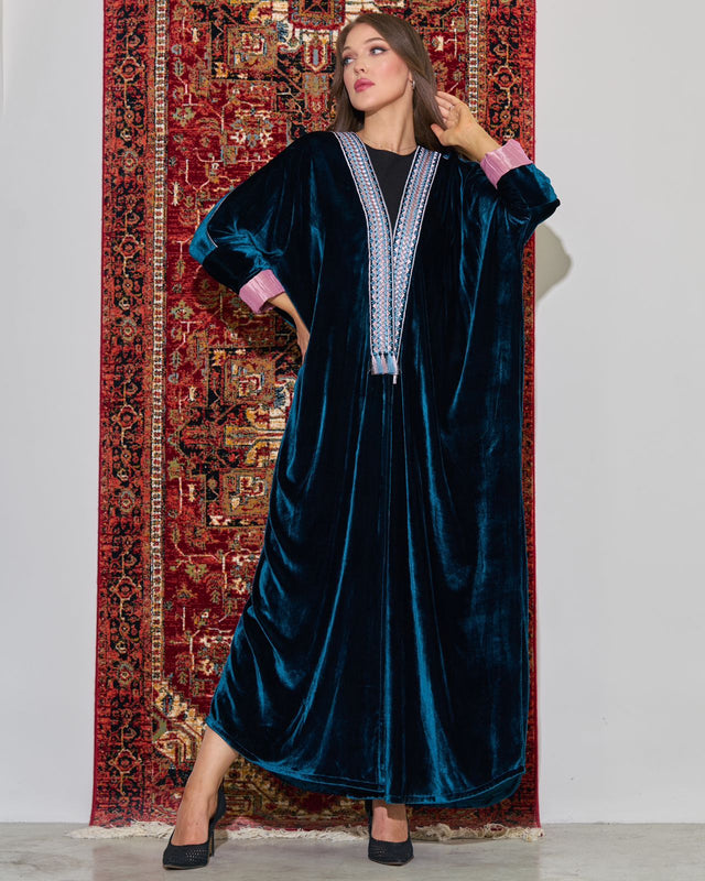 FG 459 - A ABAYA AA24 - STYLE HAUTE COUTURE - MIRA Y MANO