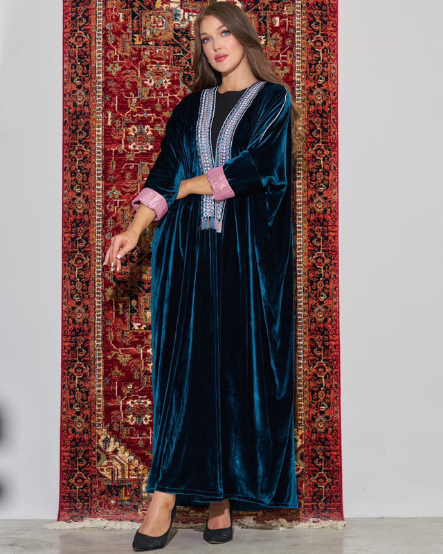 FG 459 - A ABAYA AA24 - STYLE HAUTE COUTURE - MIRA Y MANO