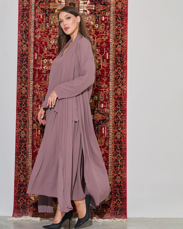 FG 461 ABAYA AA24 - STYLE HAUTE COUTURE - MIRA Y MANO