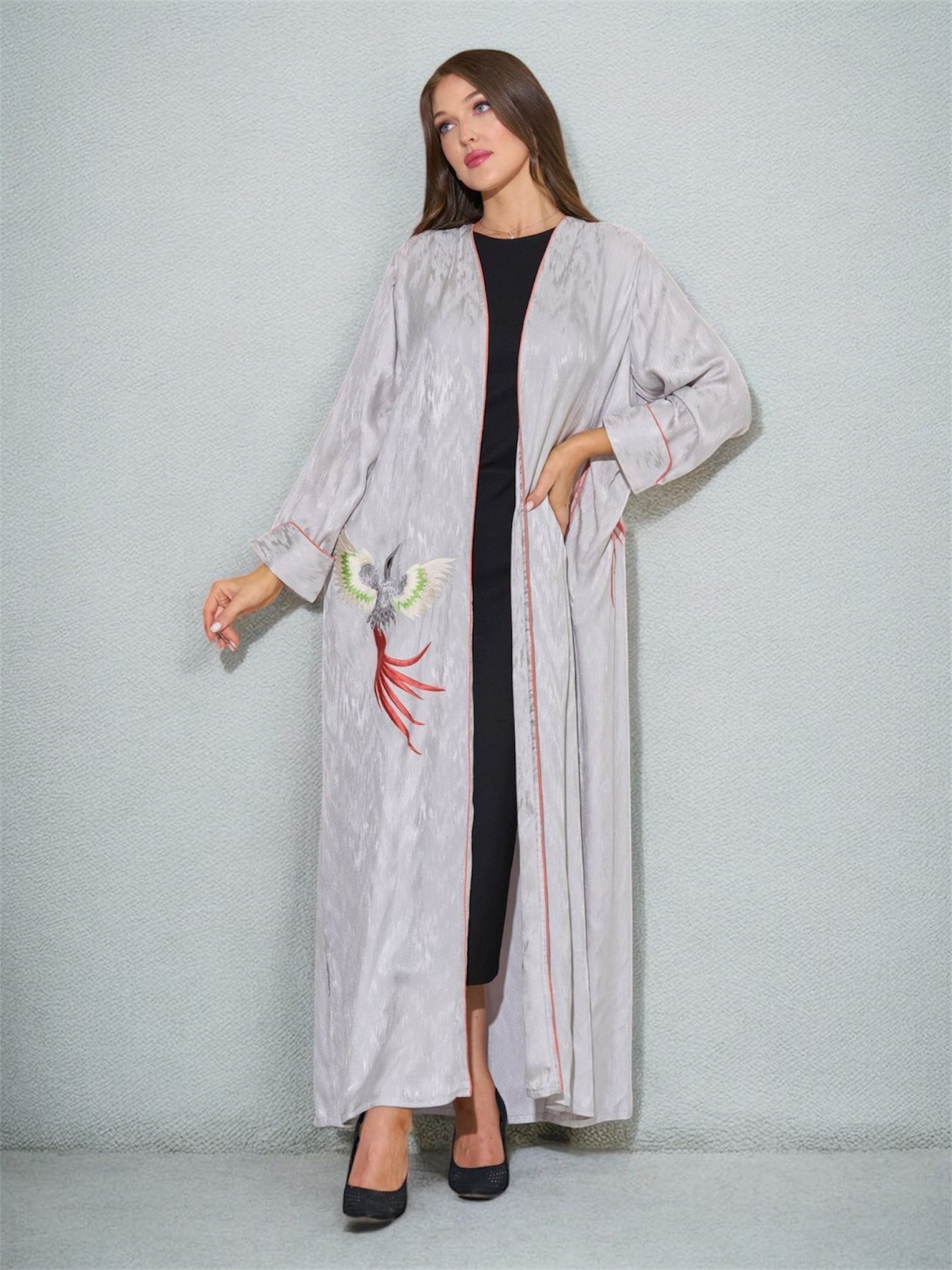 FG 462 - A ABAYA - STYLE HAUTE COUTURE - MIRA Y MANO