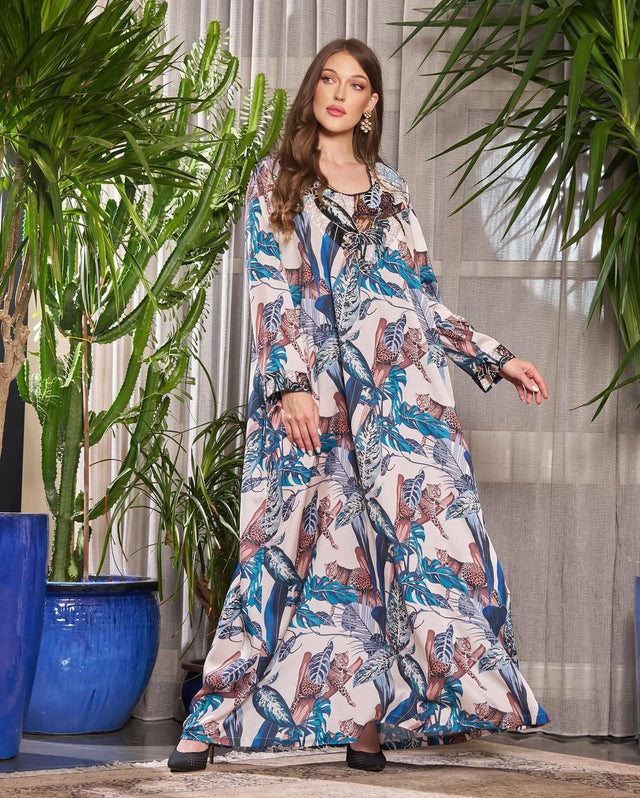 FG 470 N20 JALABIAH - STYLE HAUTE COUTURE - MIRA Y MANO