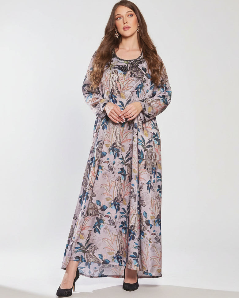 FG 470 N5 JALABIAH - STYLE HAUTE COUTURE - MIRA Y MANO