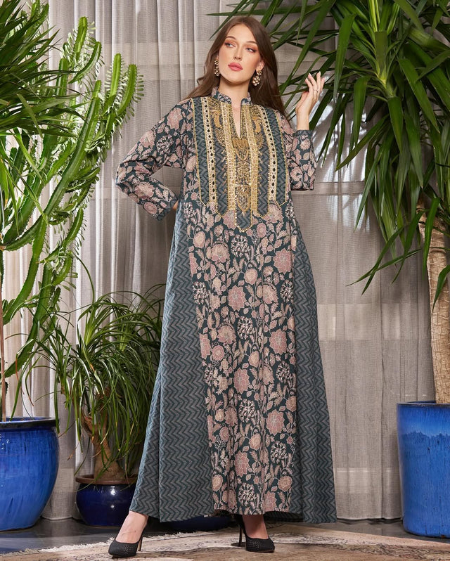 FG 471 JALABIAH - STYLE HAUTE COUTURE - MIRA Y MANO