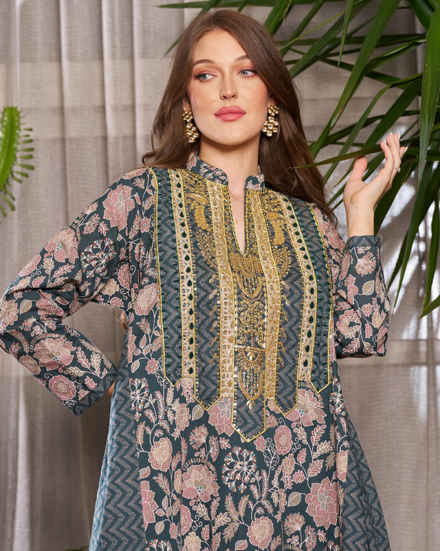 FG 471 JALABIAH - STYLE HAUTE COUTURE - MIRA Y MANO