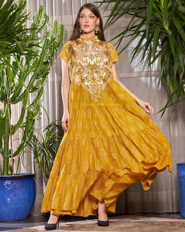 FG 474 JALABIAH - STYLE HAUTE COUTURE - MIRA Y MANO