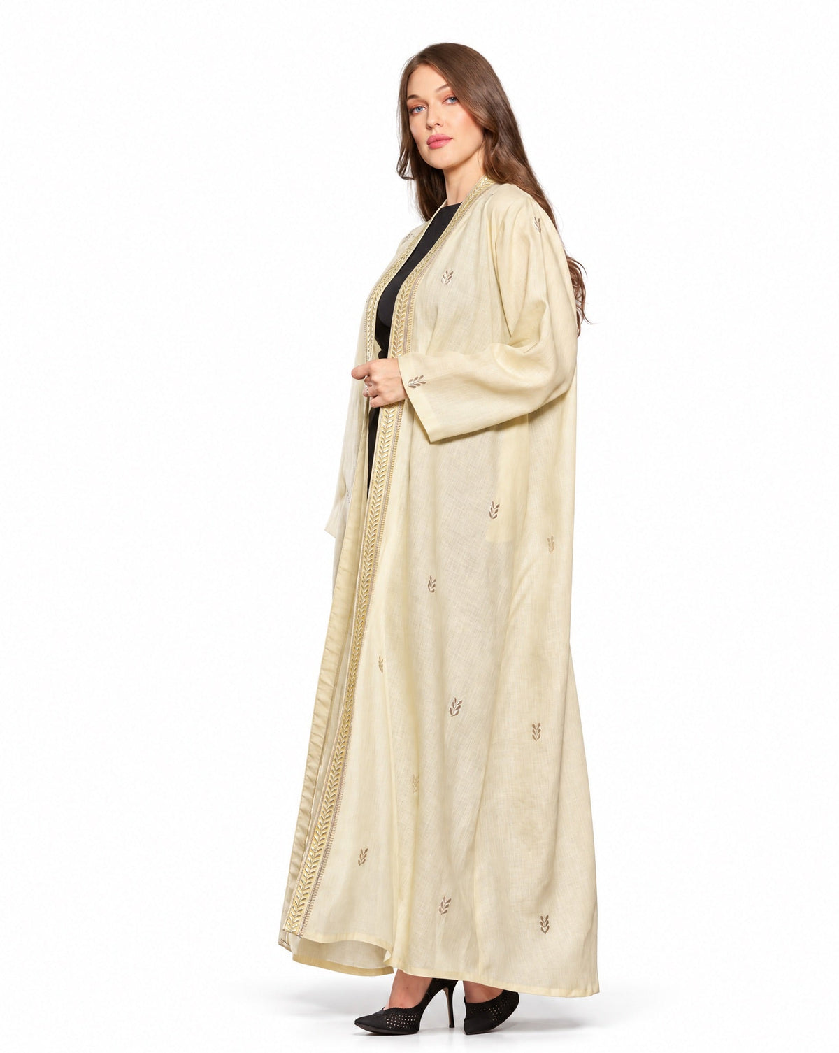 FG 490 ABAYA - STYLE HAUTE COUTURE - MIRA Y MANO