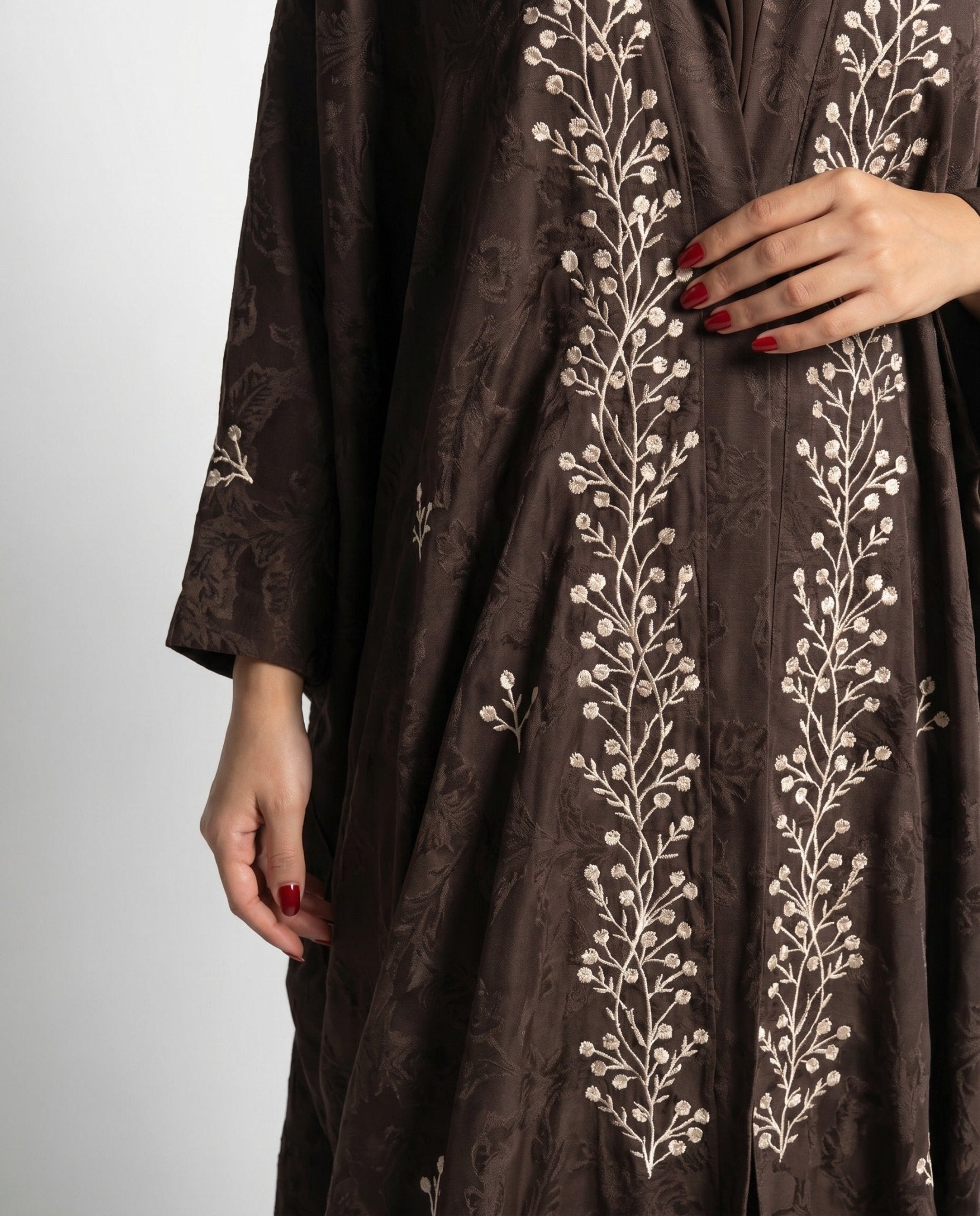 FG 509 - BR ABAYA - STYLE HAUTE COUTURE - MIRA Y MANO