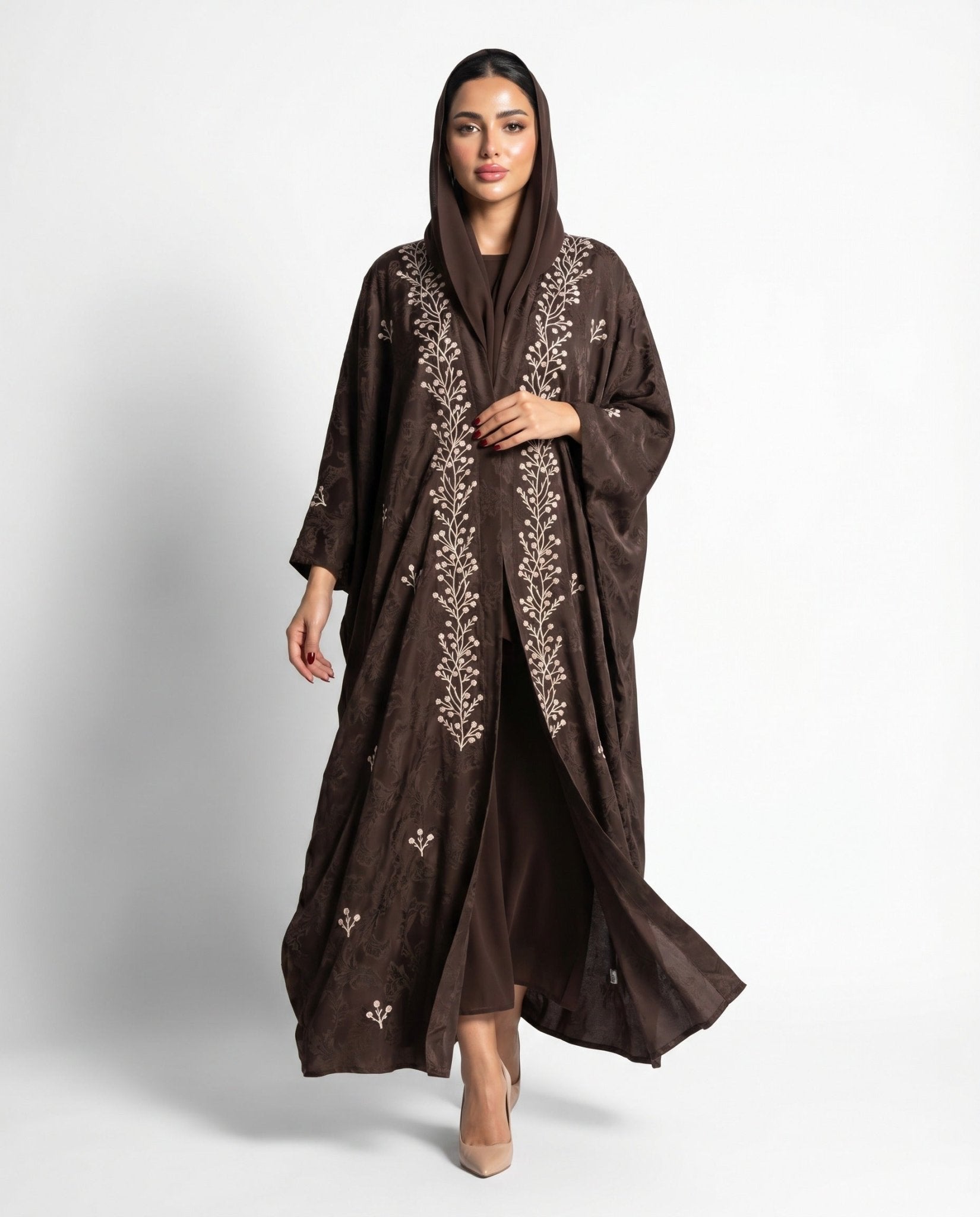 FG 509 - BR ABAYA - STYLE HAUTE COUTURE - MIRA Y MANO
