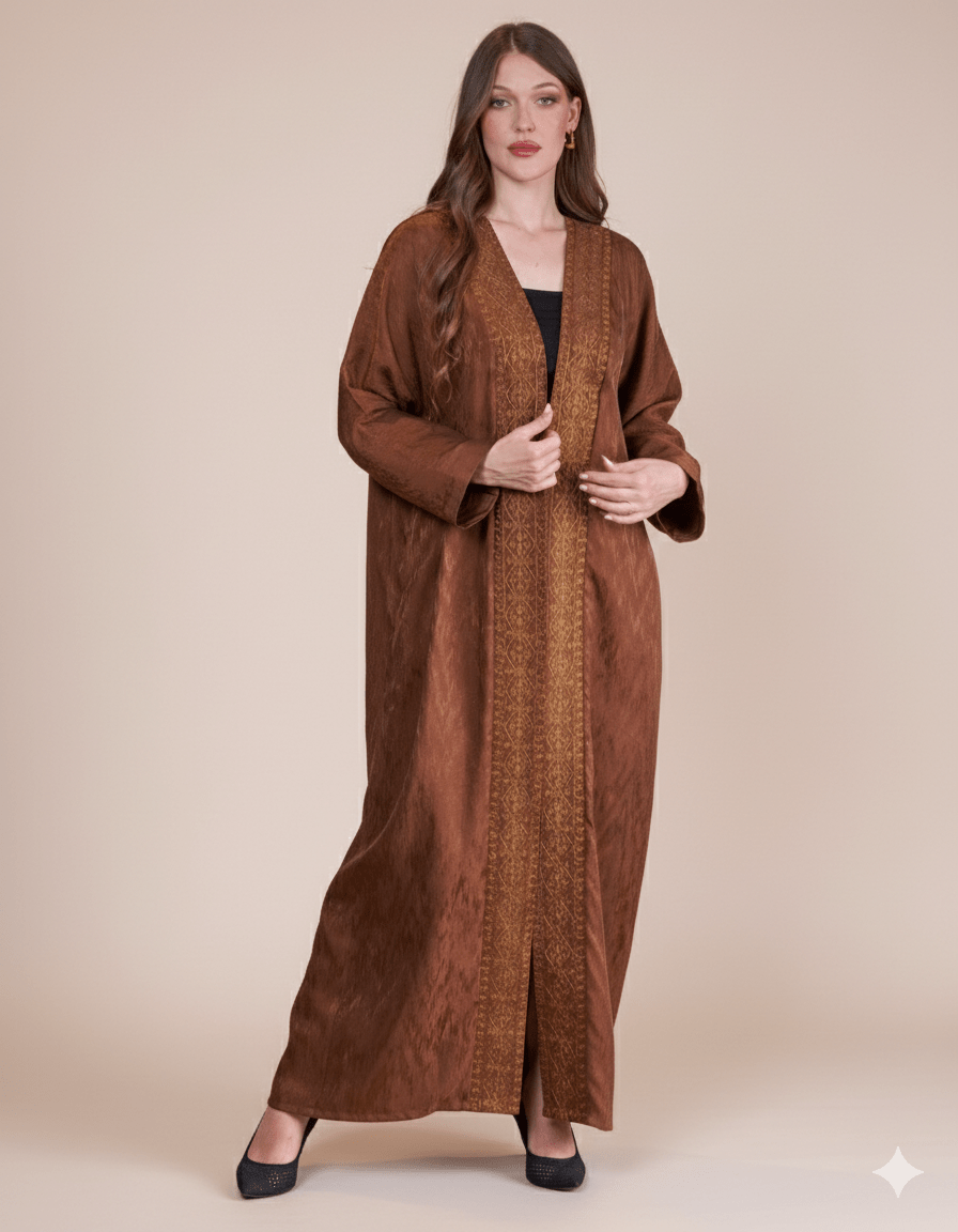 FG 512 N6 ABAYA - STYLE HAUTE COUTURE - MIRA Y MANO