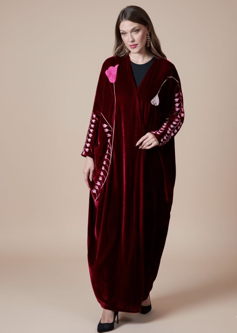 FG 965 ABAYA - STYLE HAUTE COUTURE - MIRA Y MANO