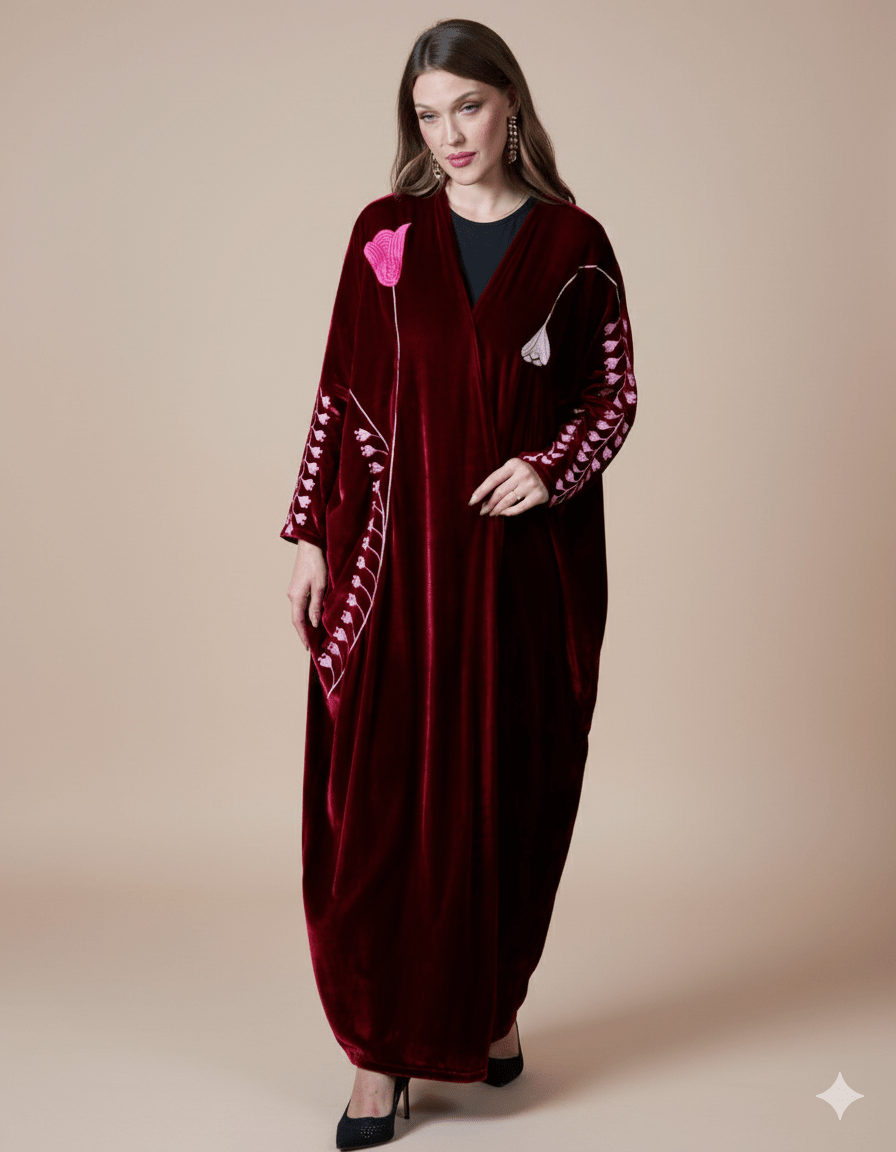FG 965 ABAYA - STYLE HAUTE COUTURE - MIRA Y MANO