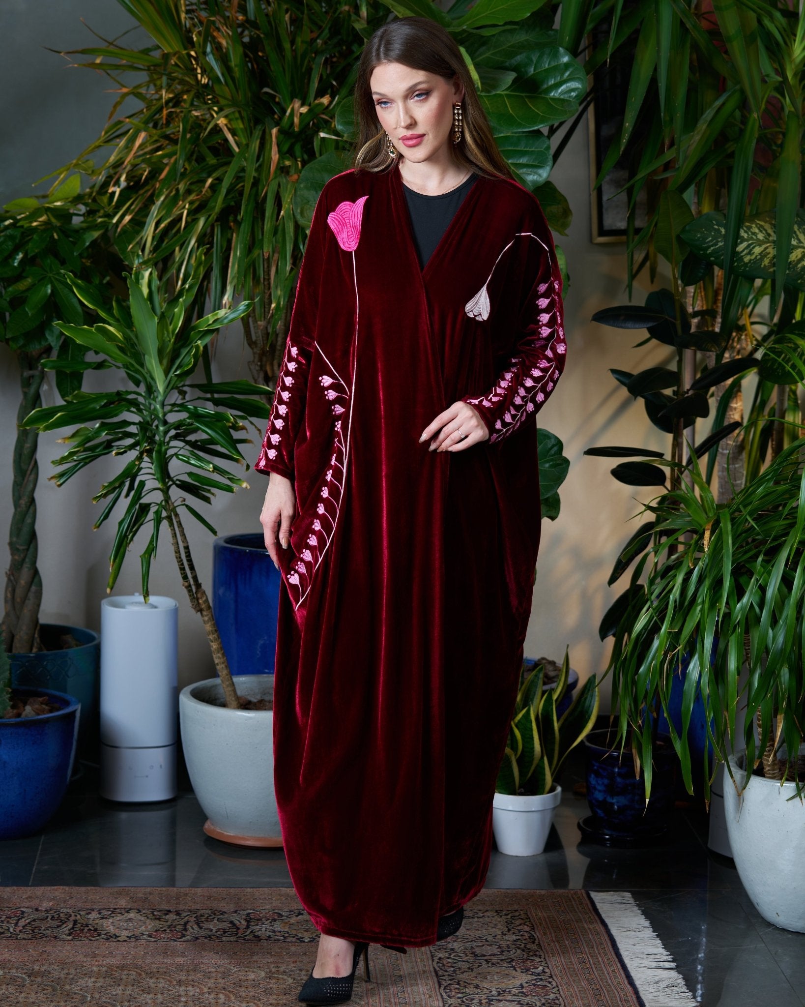 FG 965 ABAYA - STYLE HAUTE COUTURE - MIRA Y MANO
