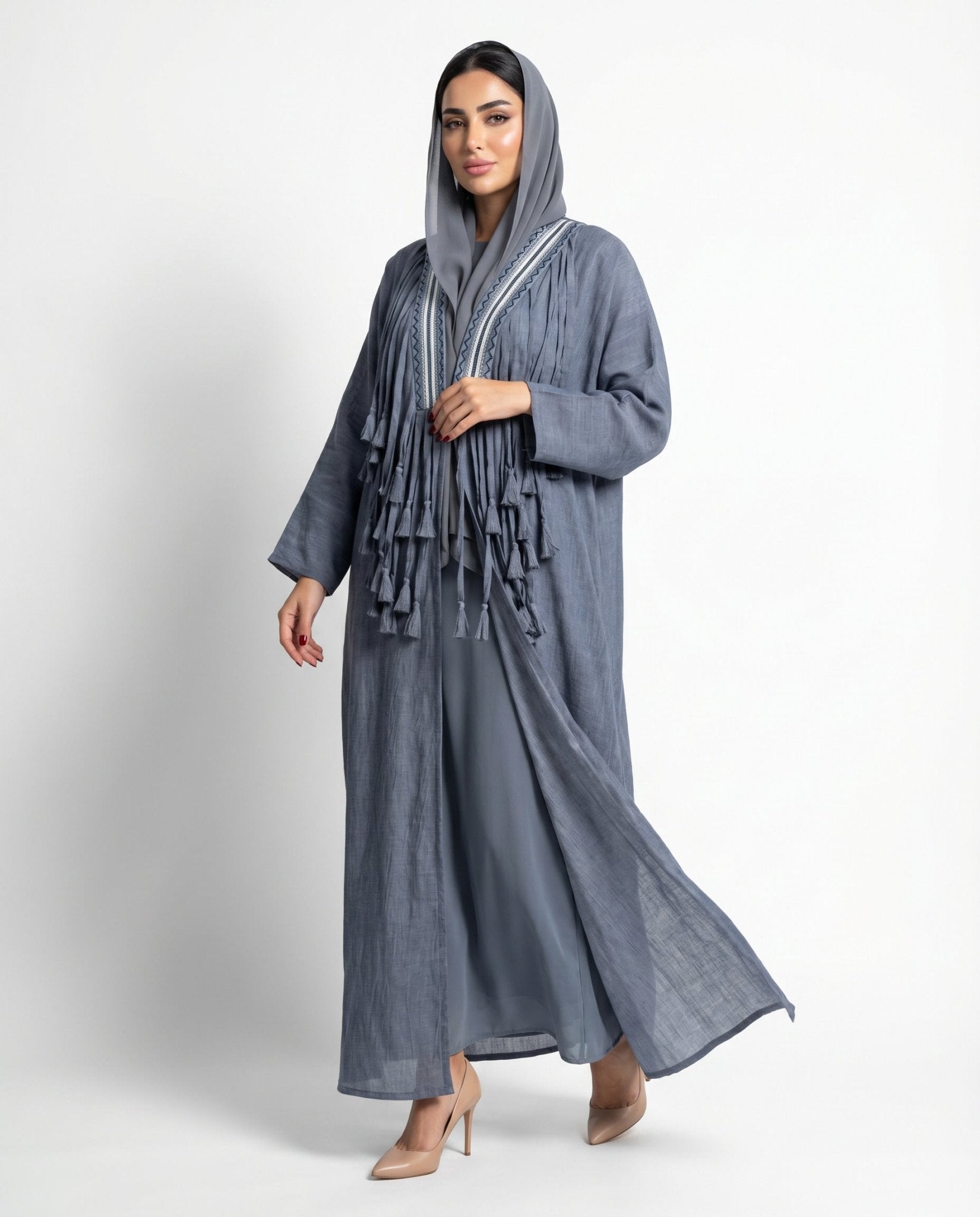 FG 972 ABAYA - STYLE HAUTE COUTURE - MIRA Y MANO