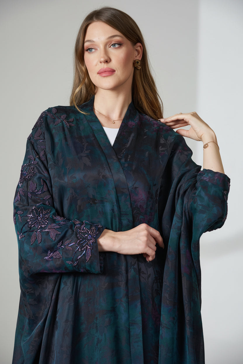 FG 973 ABAYA - STYLE HAUTE COUTURE - MIRA Y MANO