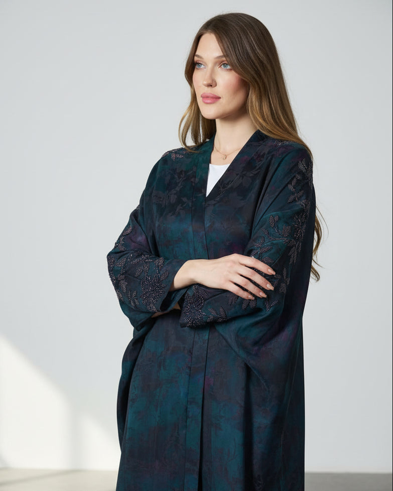 FG 973 ABAYA - STYLE HAUTE COUTURE - MIRA Y MANO