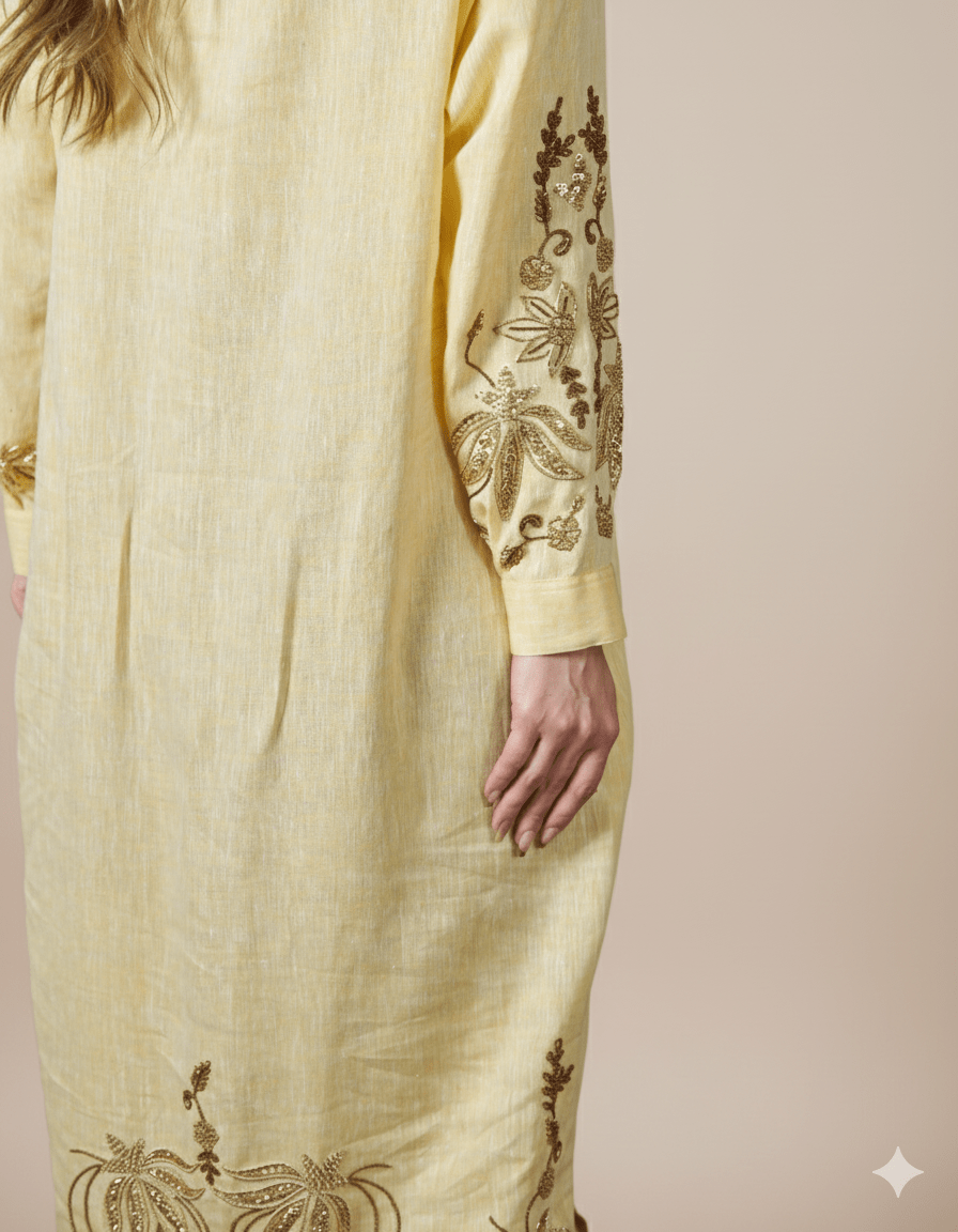 FG 974 - BE JALABIAH - STYLE HAUTE COUTURE - MIRA Y MANO