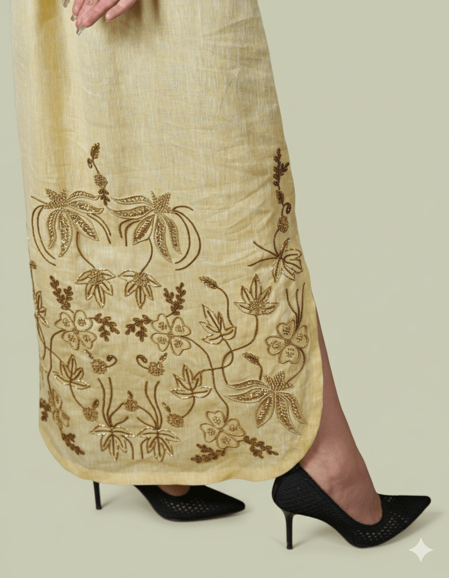 FG 974 - BE JALABIAH - STYLE HAUTE COUTURE - MIRA Y MANO