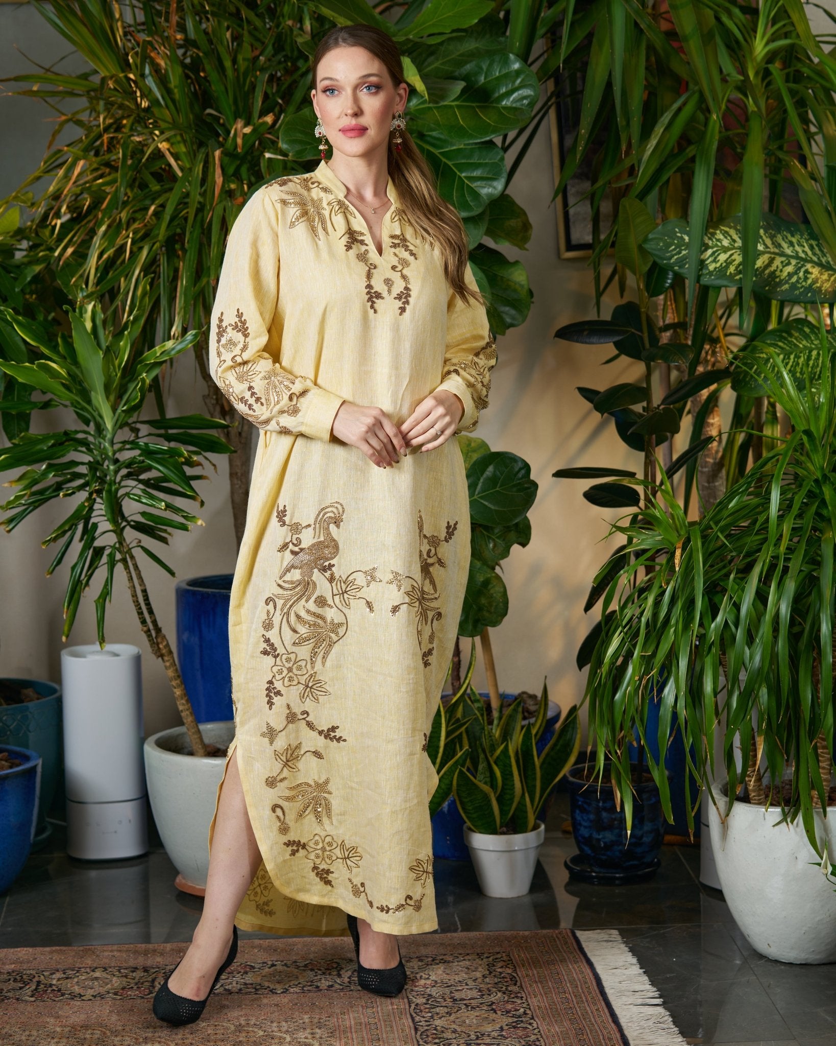 FG 974 - BE JALABIAH - STYLE HAUTE COUTURE - MIRA Y MANO