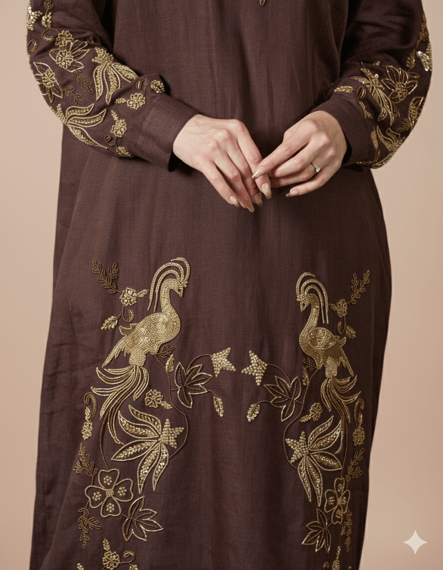 FG 974 - BR JALABIAH - STYLE HAUTE COUTURE - MIRA Y MANO