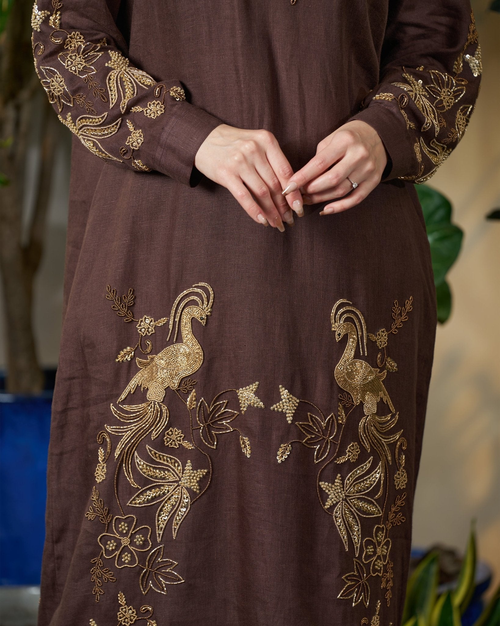 FG 974 - BR JALABIAH - STYLE HAUTE COUTURE - MIRA Y MANO