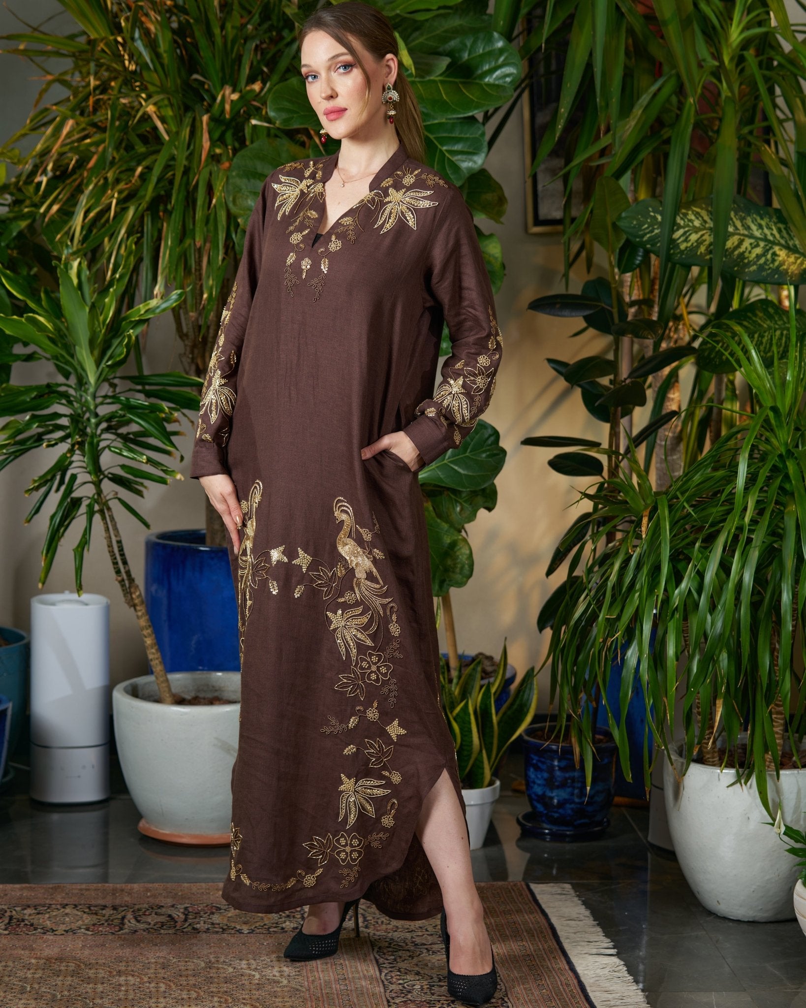 FG 974 - BR JALABIAH - STYLE HAUTE COUTURE - MIRA Y MANO