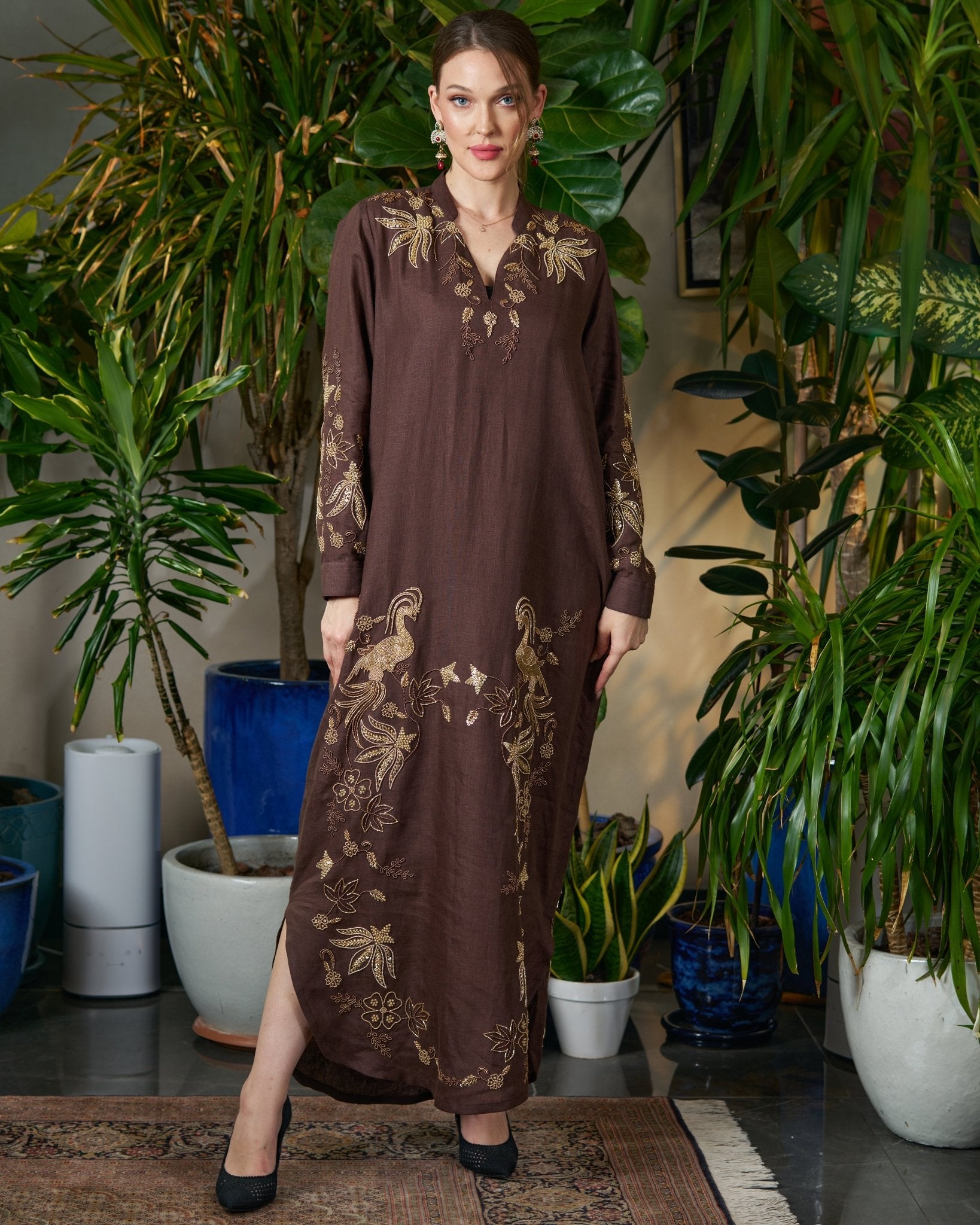 FG 974 - BR JALABIAH - STYLE HAUTE COUTURE - MIRA Y MANO
