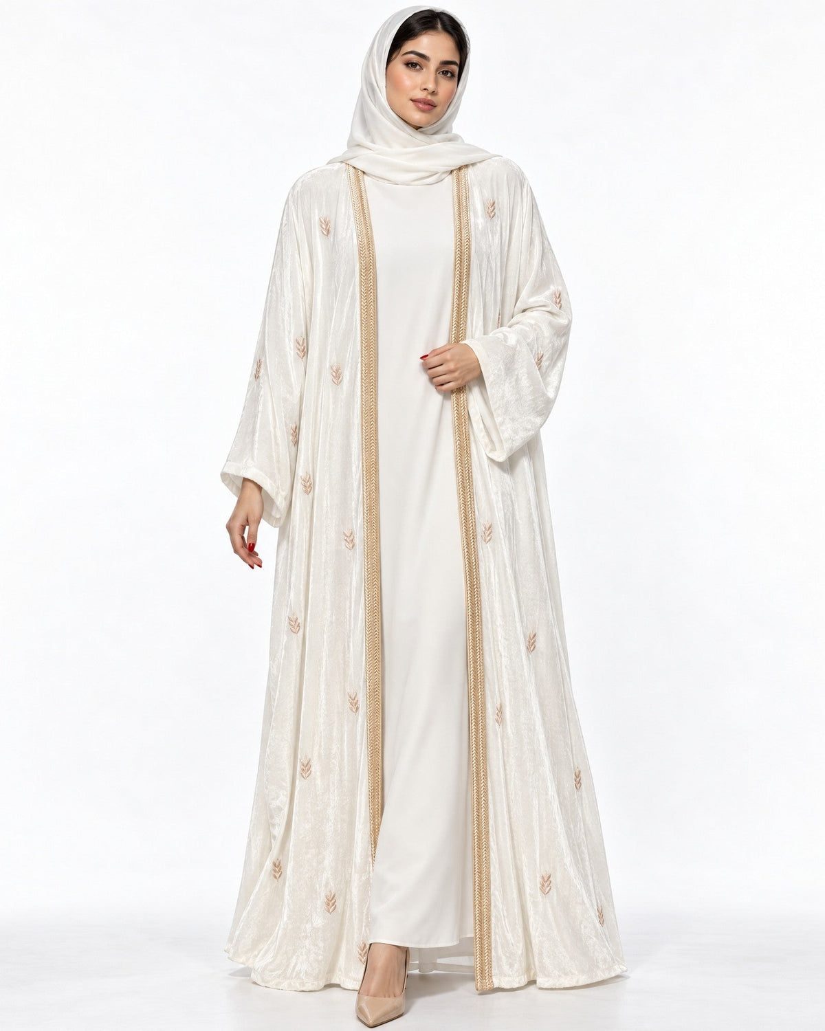 FG 983-WH عباية – صورة المنتج 1