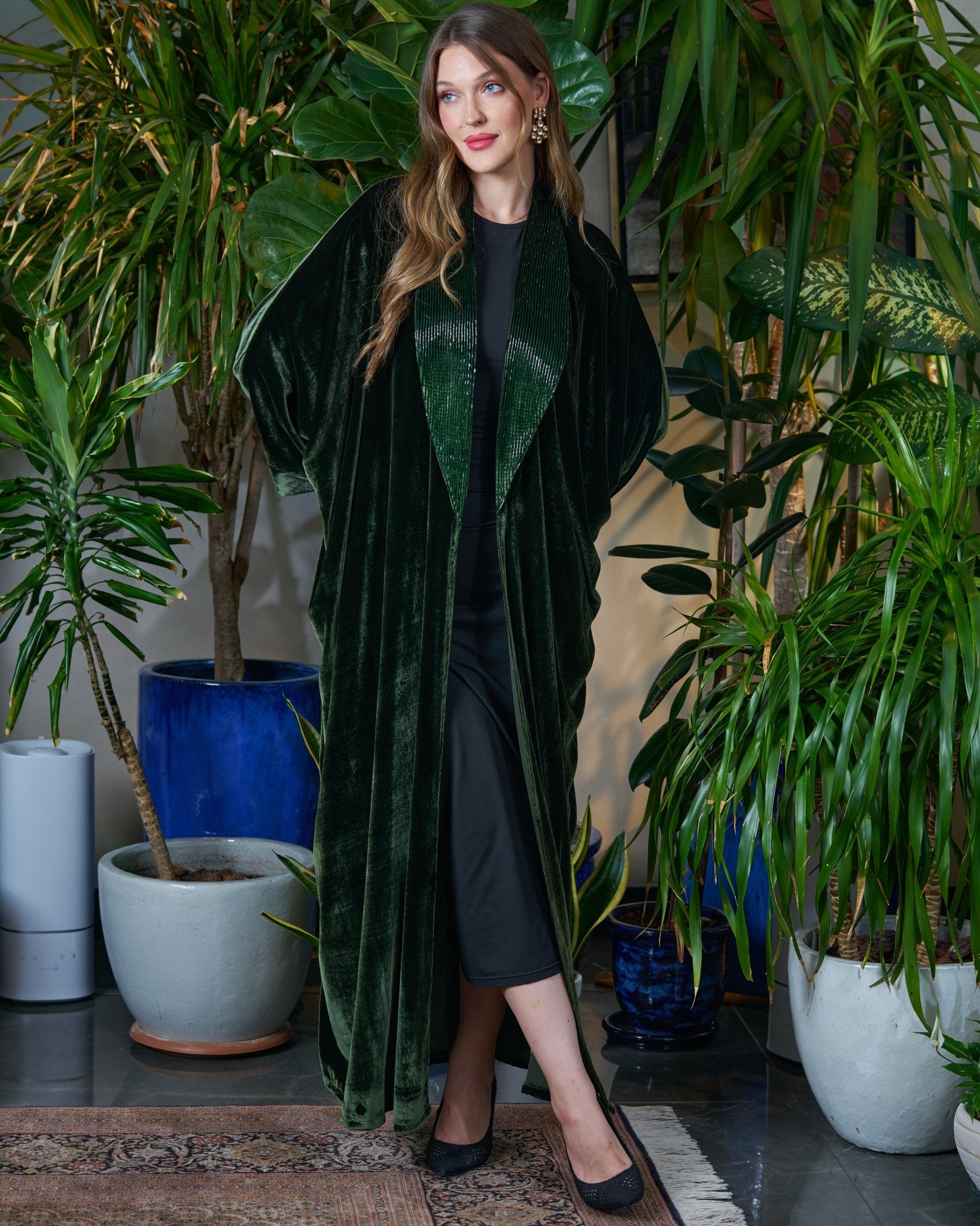 FG 988 - GR ABAYA - STYLE HAUTE COUTURE - MIRA Y MANO