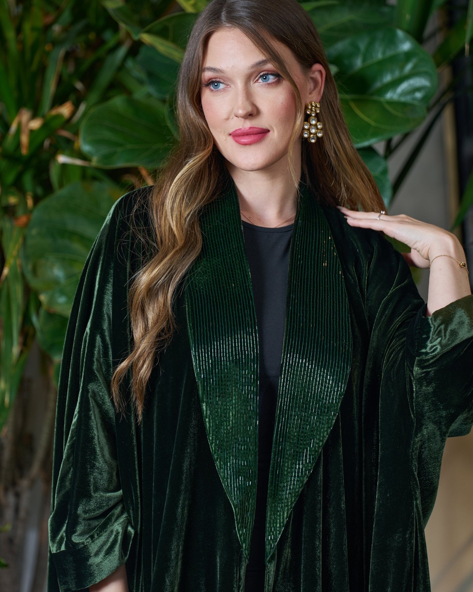 FG 988 - GR ABAYA - STYLE HAUTE COUTURE - MIRA Y MANO