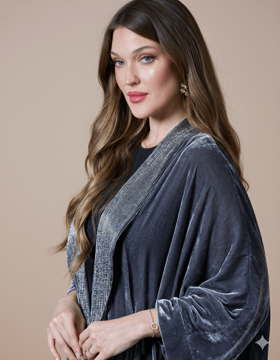 FG 988 - SL ABAYA - STYLE HAUTE COUTURE - MIRA Y MANO