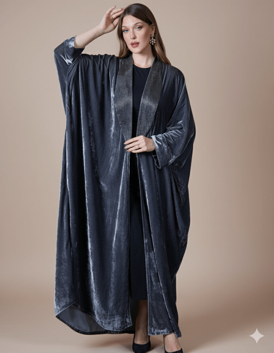 FG 988 - SL ABAYA - STYLE HAUTE COUTURE - MIRA Y MANO