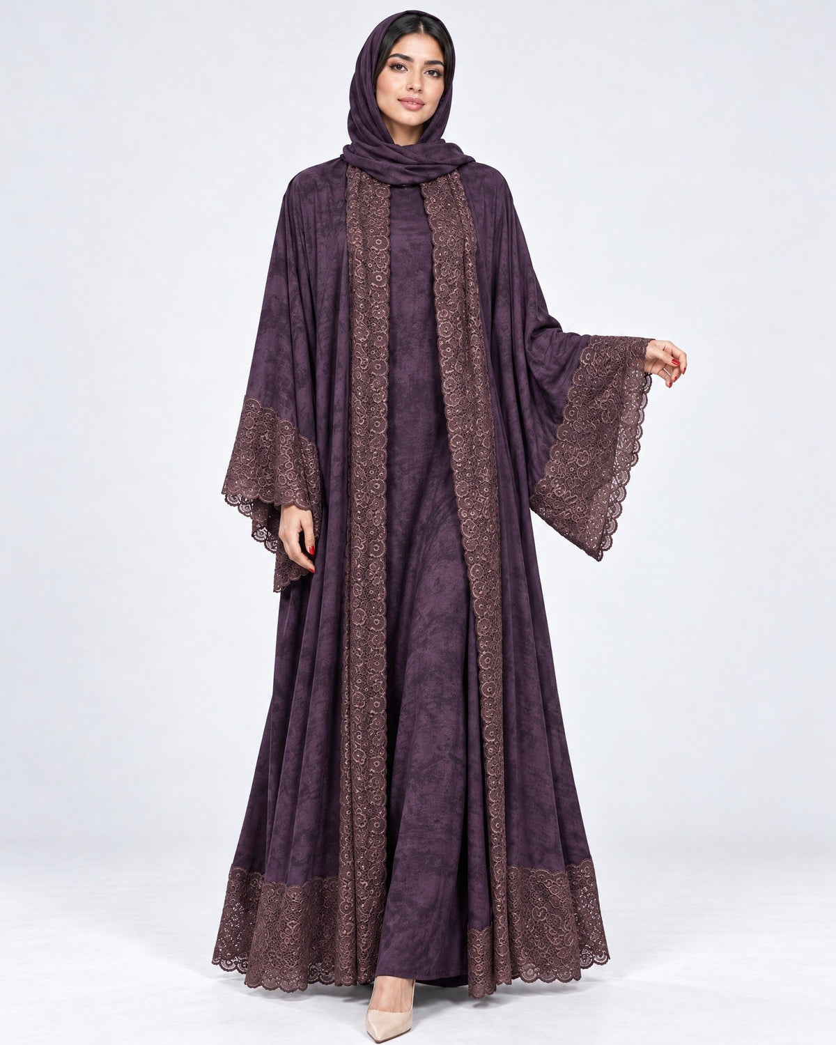 580SU-PR ABAYA - SUZAN MUZAFFAR - MIRA Y MANO