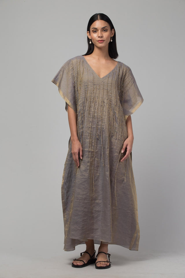 BEADED KAFTAN - SWGT - MIRA Y MANO