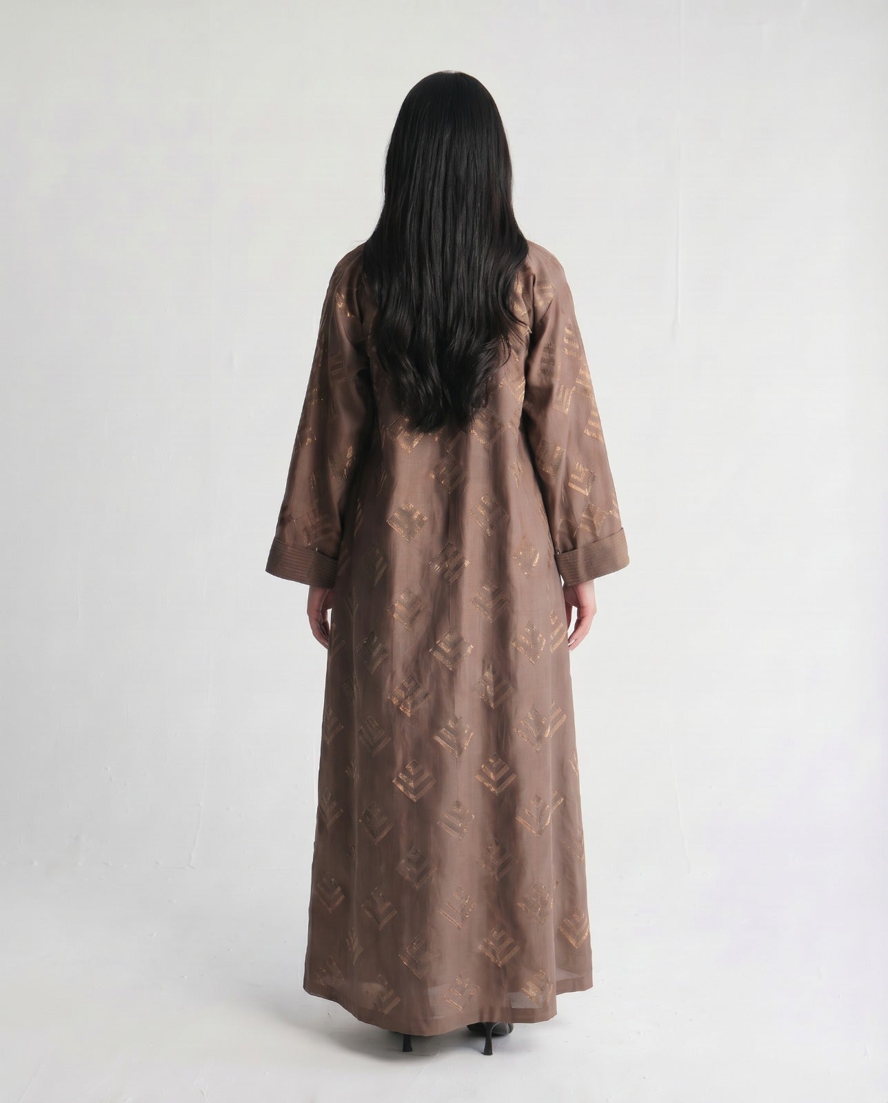 WILLOW BROWN ABAYA - SWGT - MIRA Y MANO