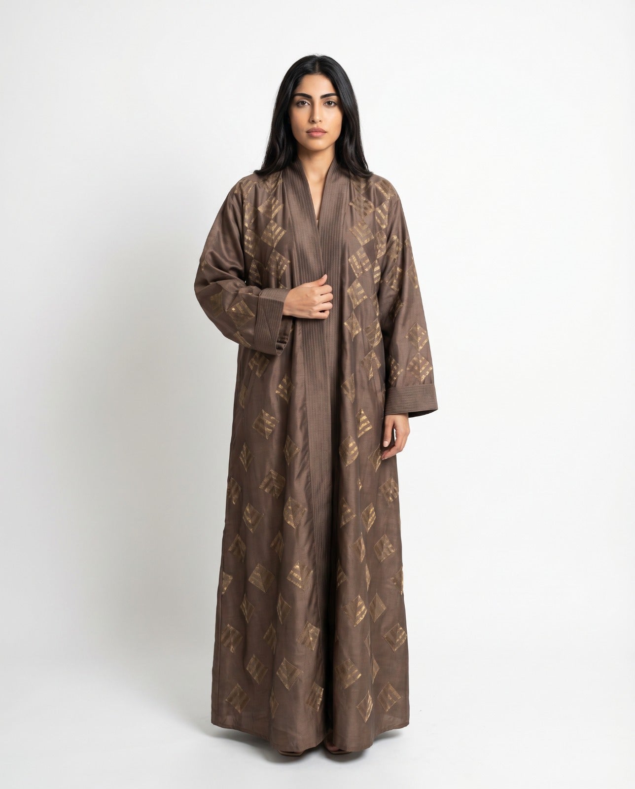 WILLOW BROWN ABAYA - SWGT - MIRA Y MANO
