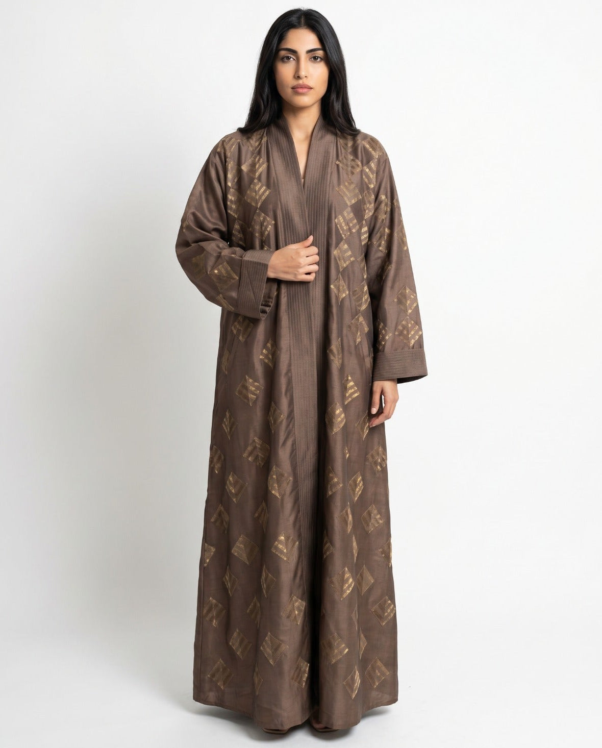 WILLOW BROWN ABAYA - SWGT - MIRA Y MANO