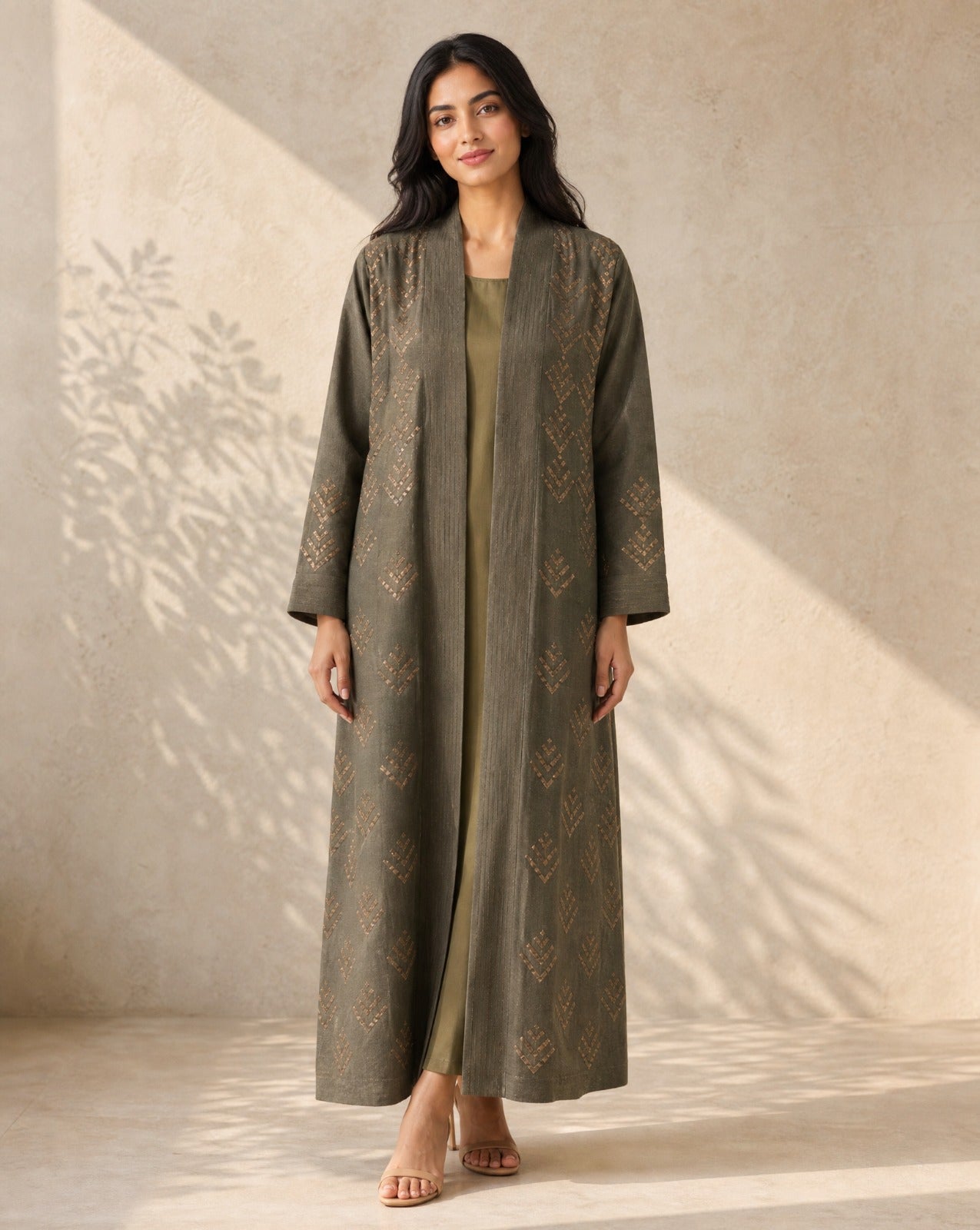 WILLOW OLIVE ABAYA - SWGT - MIRA Y MANO