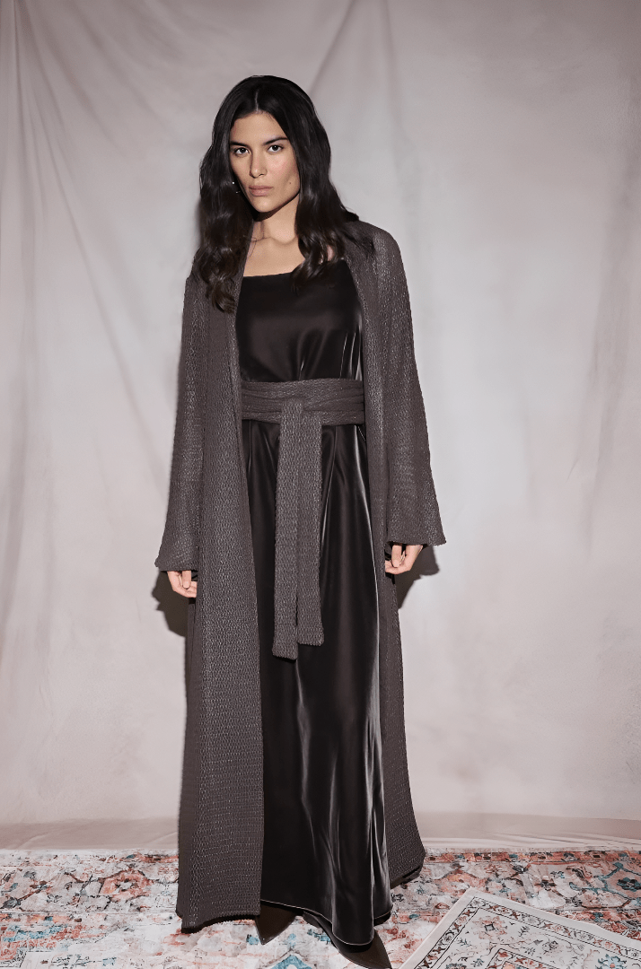 ALTAIR ABAYA SET - TEAL - MIRA Y MANO