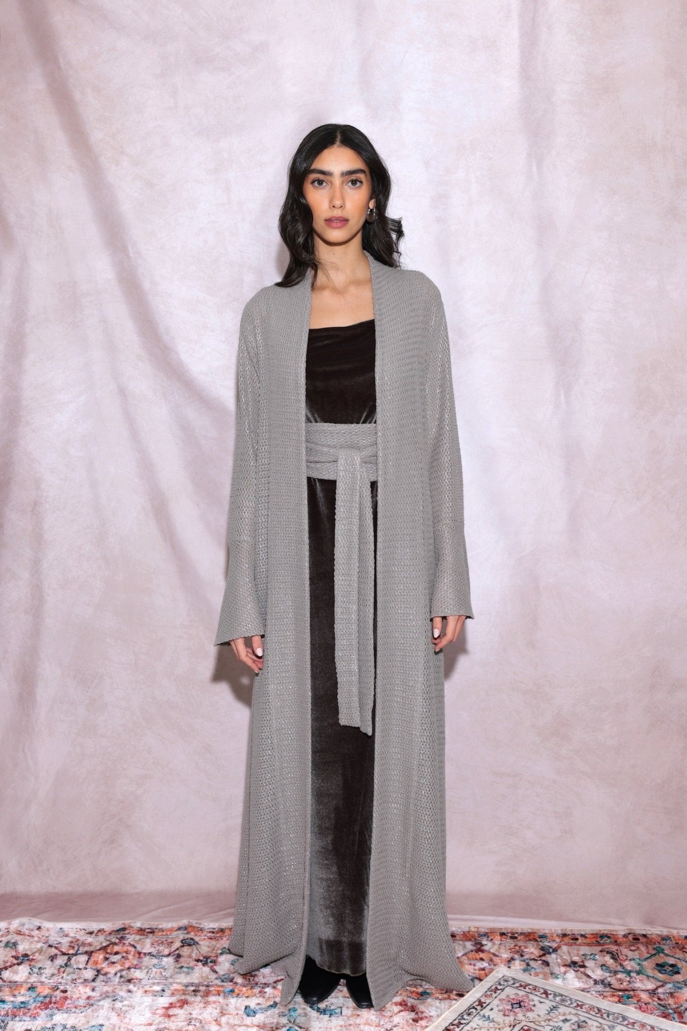 ALTAIR SET - GY ABAYA SET - TEAL - MIRA Y MANO