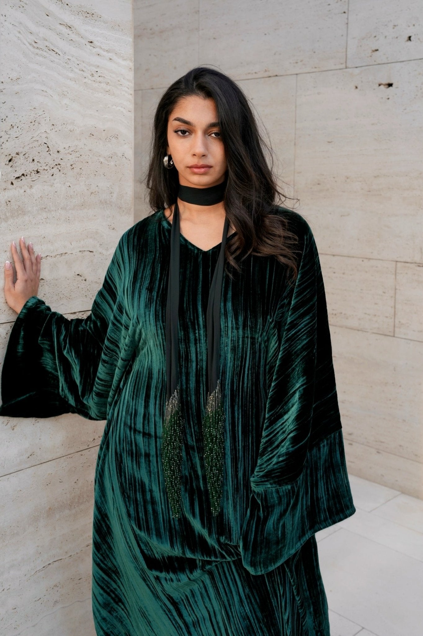 CASCADE - GR KAFTAN - TEAL - MIRA Y MANO