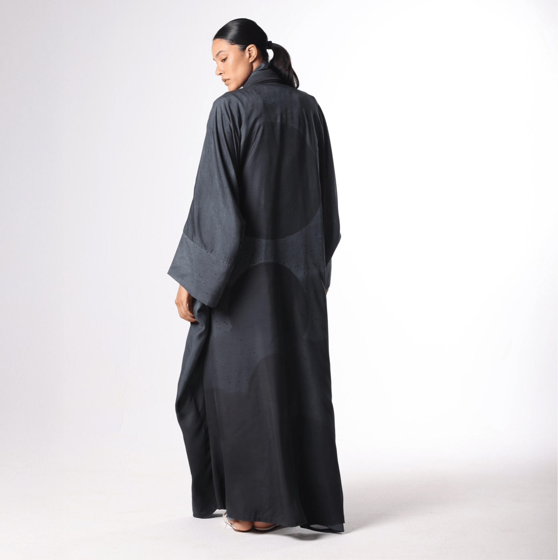 FULL MOON ABAYA - TEAL - MIRA Y MANO